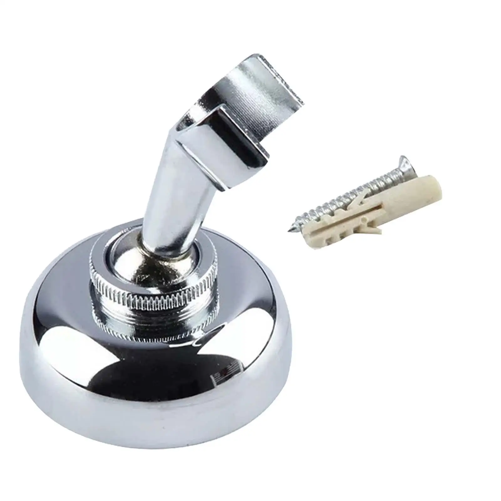 

Держатель для ручного душа из цинкового сплава, настенный ручной регулируемый угол, настенная установка для ванной комнаты, аксессуары для душа, держатель для душа