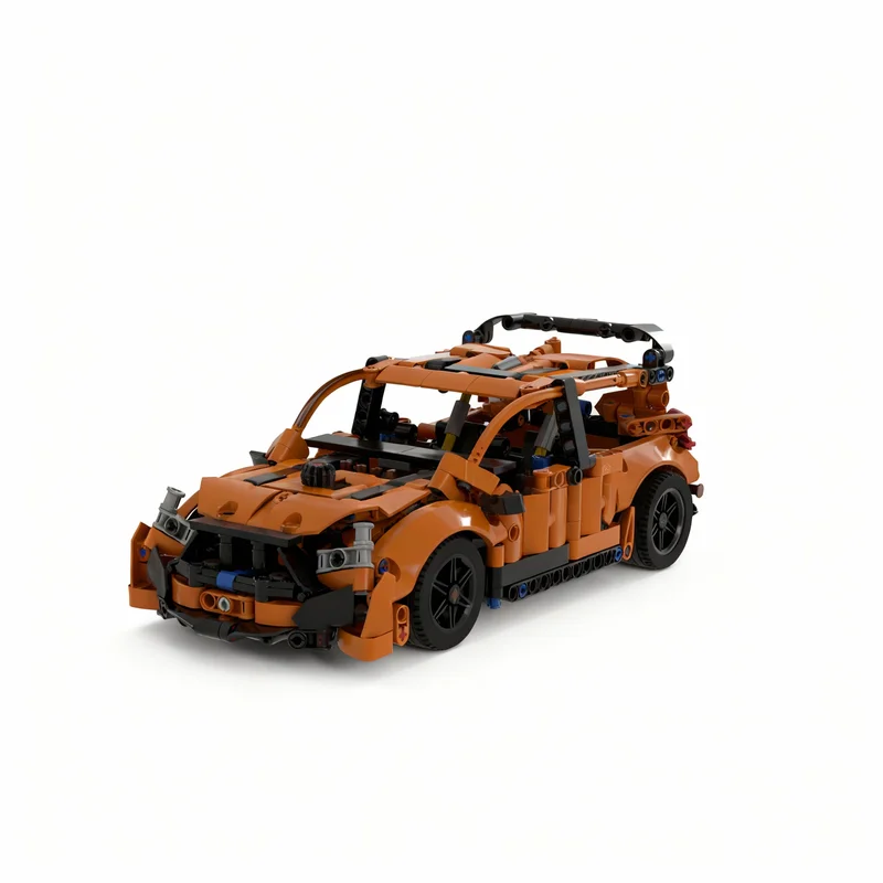 646 pièces MOC Forded Focus RS Modèle technique Blocs de construction Jouets de construction Idées de cadeaux de Noël créatifs Briques éducatives Enfants