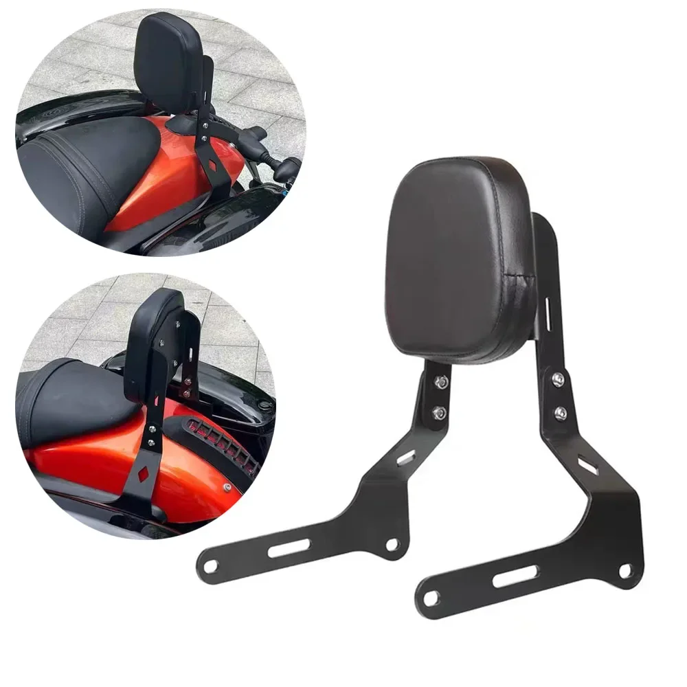 

New Motorcycle Fit SRV300 / SRV250 Accessories Rear Passenger Backrest For QJMOTOR SRV 300 / SRV 250 300SRV 250SRV