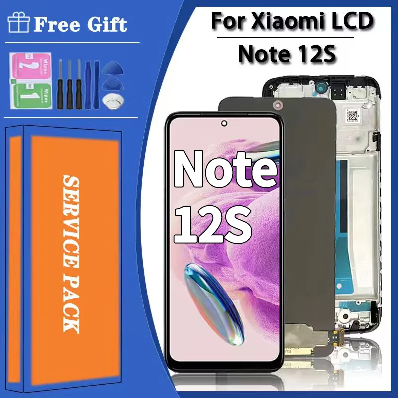 643-''super-amoled-para-xiaomi-redmi-note-12s-lcd-2303cra44a-display-touch-screen-digitador-para-redmi-note-12s-tela-com-moldura