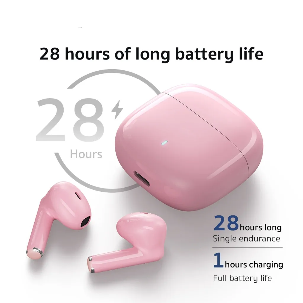 

TWS in-ear Wireless Bluetooth 5.4 Earphones Bluetooth5.4 Headset Noise Cancelling Earphones Hifi Sports Headphones with Mics