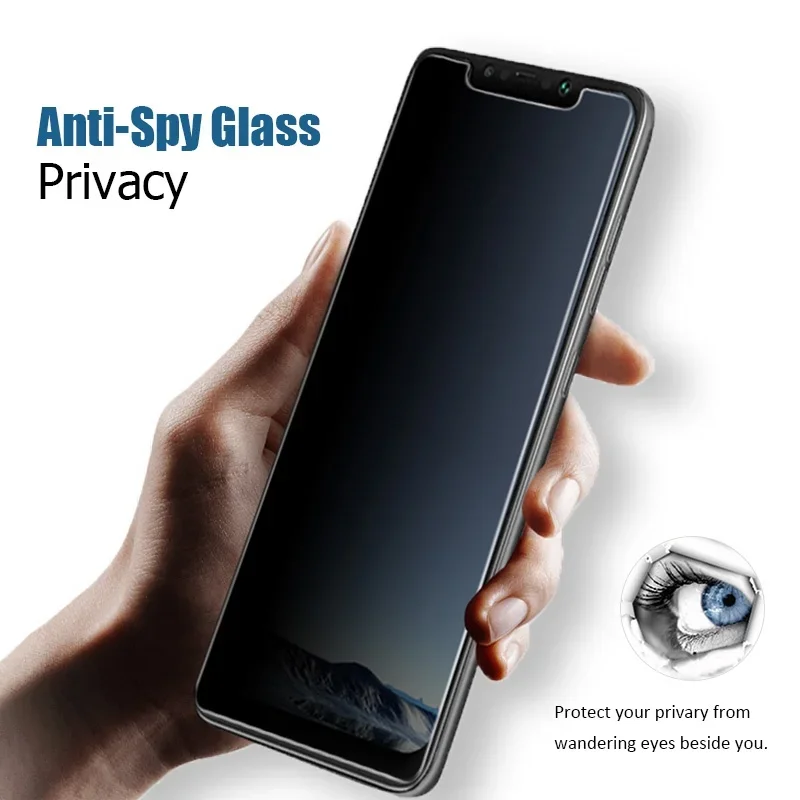 

Защитный чехол-антишпион для Realme Q2 Pro/Q2i: Закаленное стекло для Realme Q2/Q2i/Q2 Pro (1 шт.)