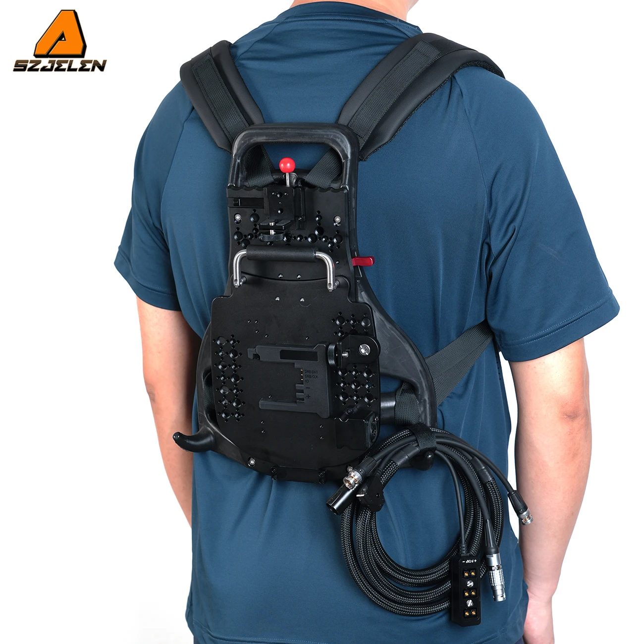 V-Mount B-Mount Battery Backpack With Quick Release XLR 3Pin Power Output, Suitable for ARRI ALEXA35, Sony Camera Power Supply