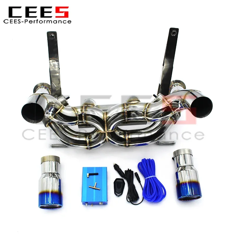 CEES Catback Exhaust System for Lamborghini Aventador 6.5 LP700 2011-2016 Stainless Steel Racing Car Valvetronic Exhaust Muffler