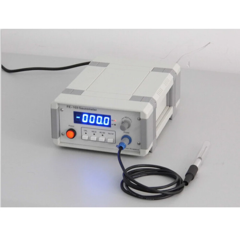 Suitable for high-precision intelligent digital Tesla meters, AC/DC FE-103 desktop Gaussian magnetic meters