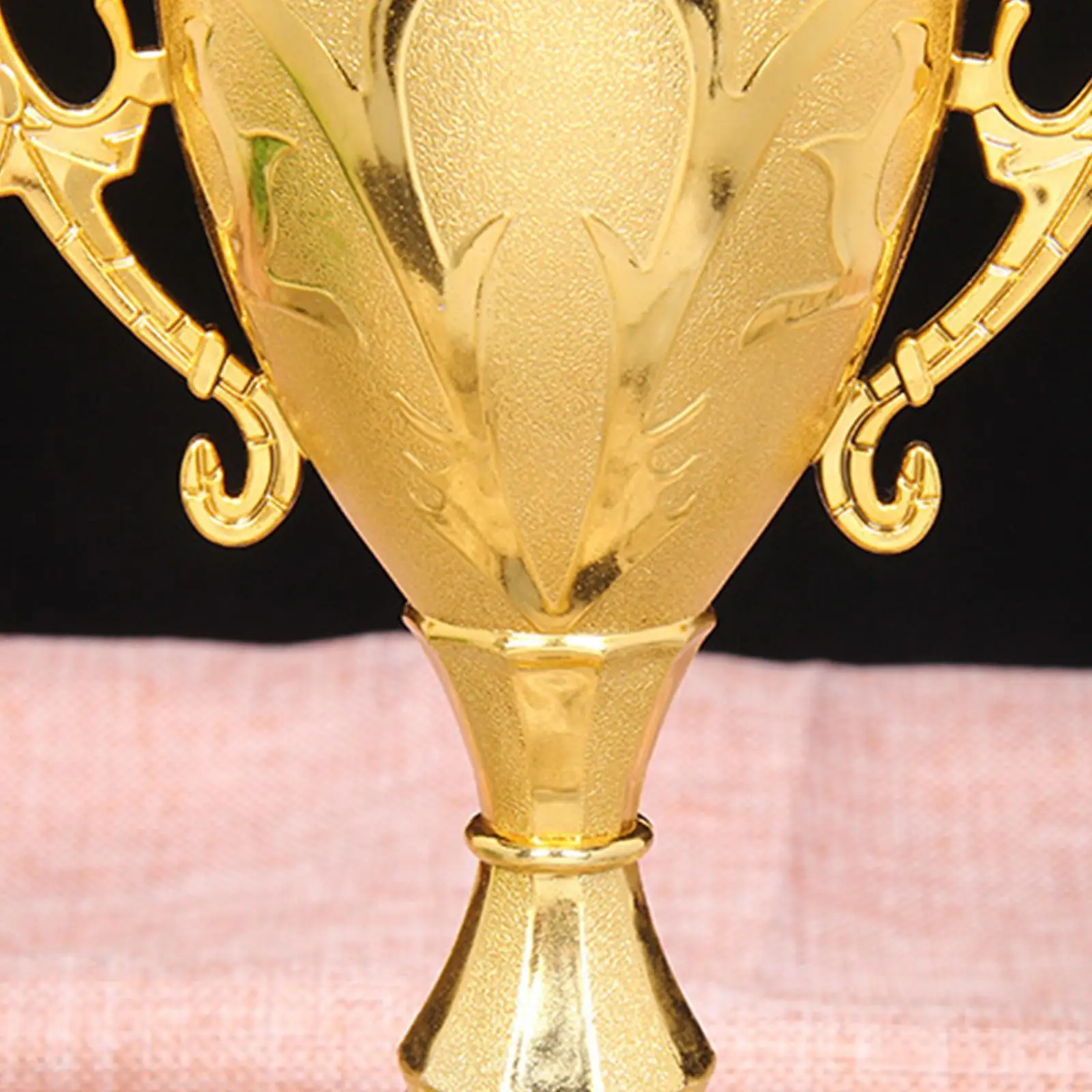 Glossy Plastic School Award Trophy Decorations Classic Design Prize Cups for Ceremony Party Events