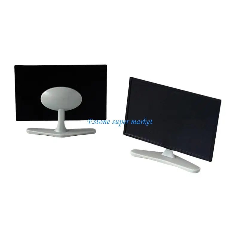 

090B 3Pieces Dollhouses Furniture Set with Cabinet and Floor Lamp for Life Like Home Living Room Decoration Scene Display