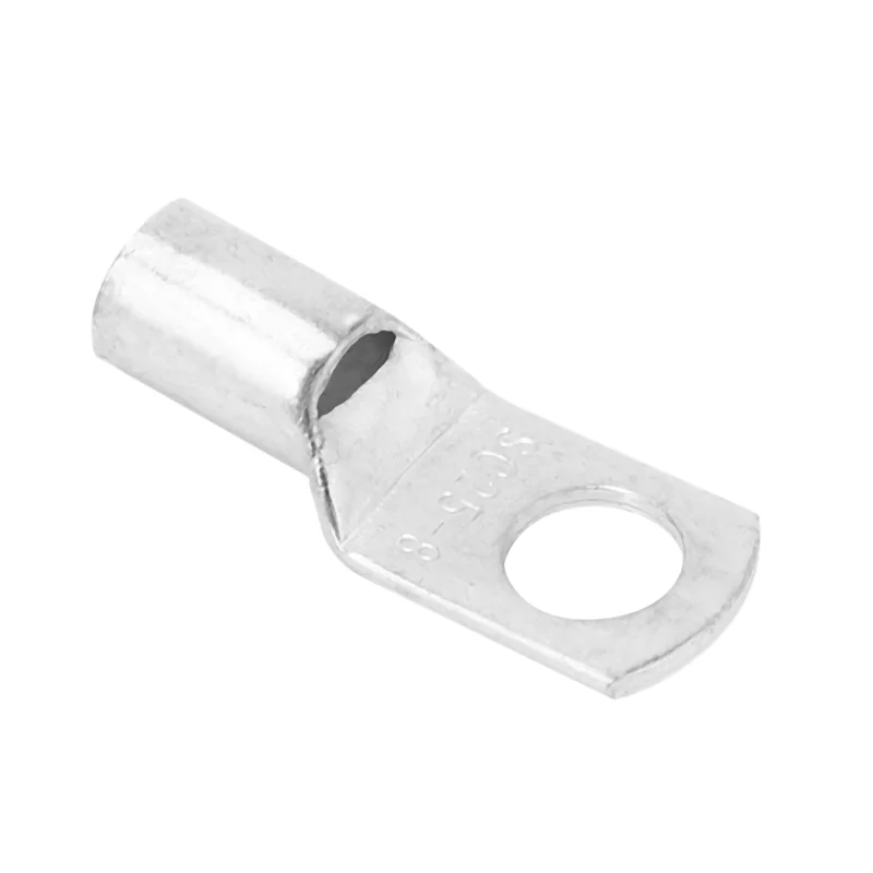 

AB42-30 Copper Tube 25Mm X 8Mm Lug Battery Starter Cable Welding Crimp Terminal Ring