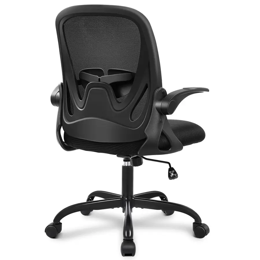 

Office Chair Ergonomic Desk Chair with Flip up Armrests Swivel Breathable Desk Mesh Computer Chair with Adjustable Lumbar Suppo