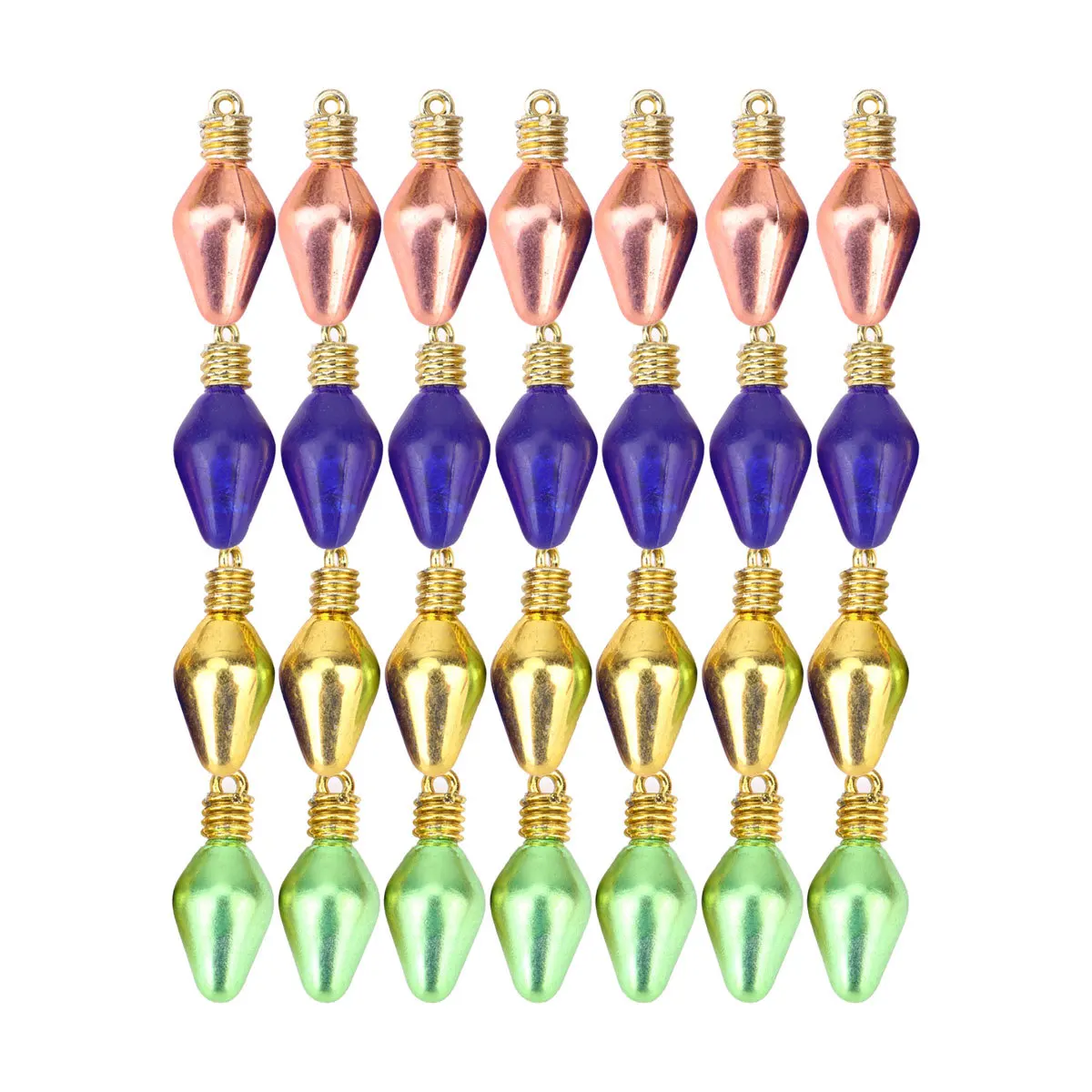 

100 Pcs Mini Bulbs Christmas Tree Ornament Pendant Decorations Deocorative Light