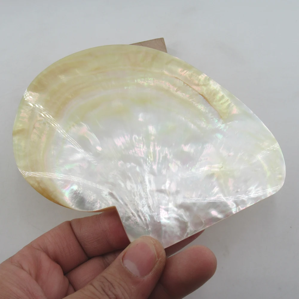 

APDGG 1 Pc Big A015 Natural Mix Color Yellow White Shell Pearl Pendant Jewelry making accessories