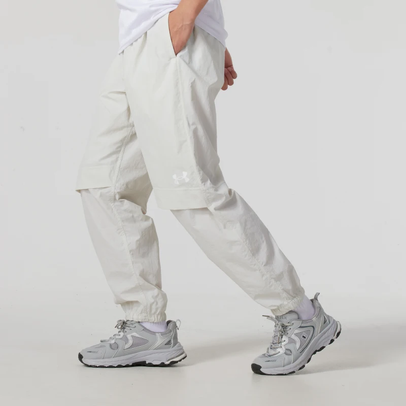 

Мужские брюки Under Armour, спортивные брюки для фитнес-тренировок, бега, тренировок, повседневные, стильные, удобные тканые брюки для бега 1388053-114