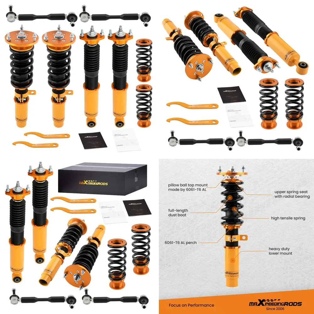 

Adjustable Height Coilover Shock Absorber for BMW Z4 E85 E86 2003-2009 Convertible