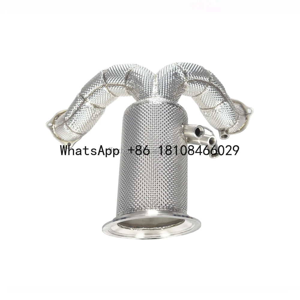 

Колбатые водосточные трубы с высоким расходом для выхлопной трубы Porsche Cayenne 9Y0 3.0T