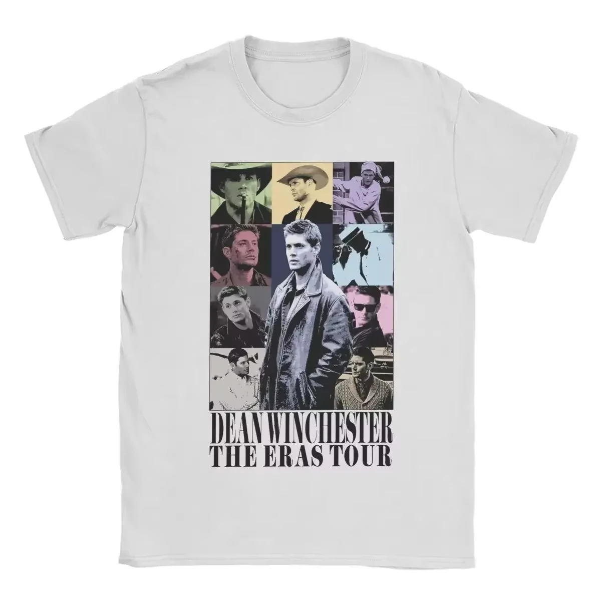 جديد دين وينشستر خارق للطبيعة تي شيرت القطن خمر تي شيرت الياقة المستديرة تي شيرت ملابس قصيرة الأكمام هدية فكرة