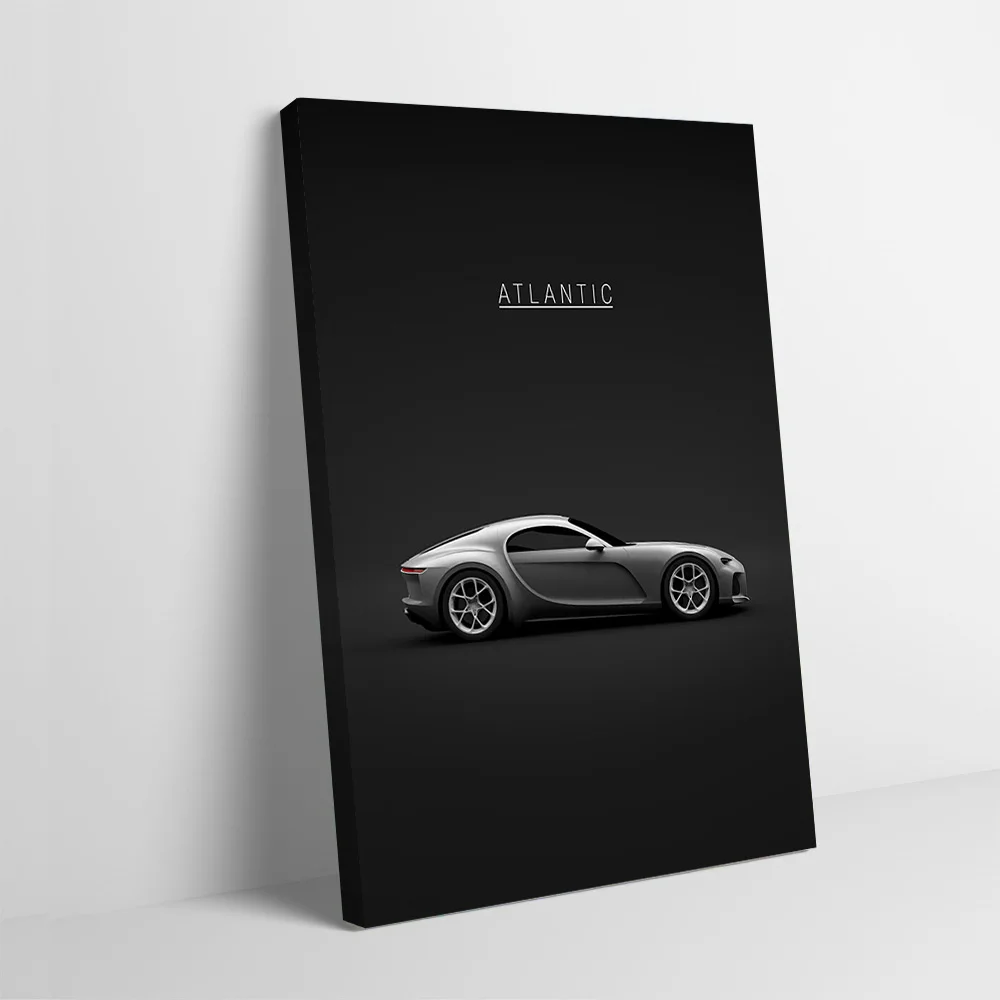 Sports Atlantic (concept Car) Poster Customizable Printed Canvas Painting for Pictures Wall Art Aesthetic Decoration Home Decor