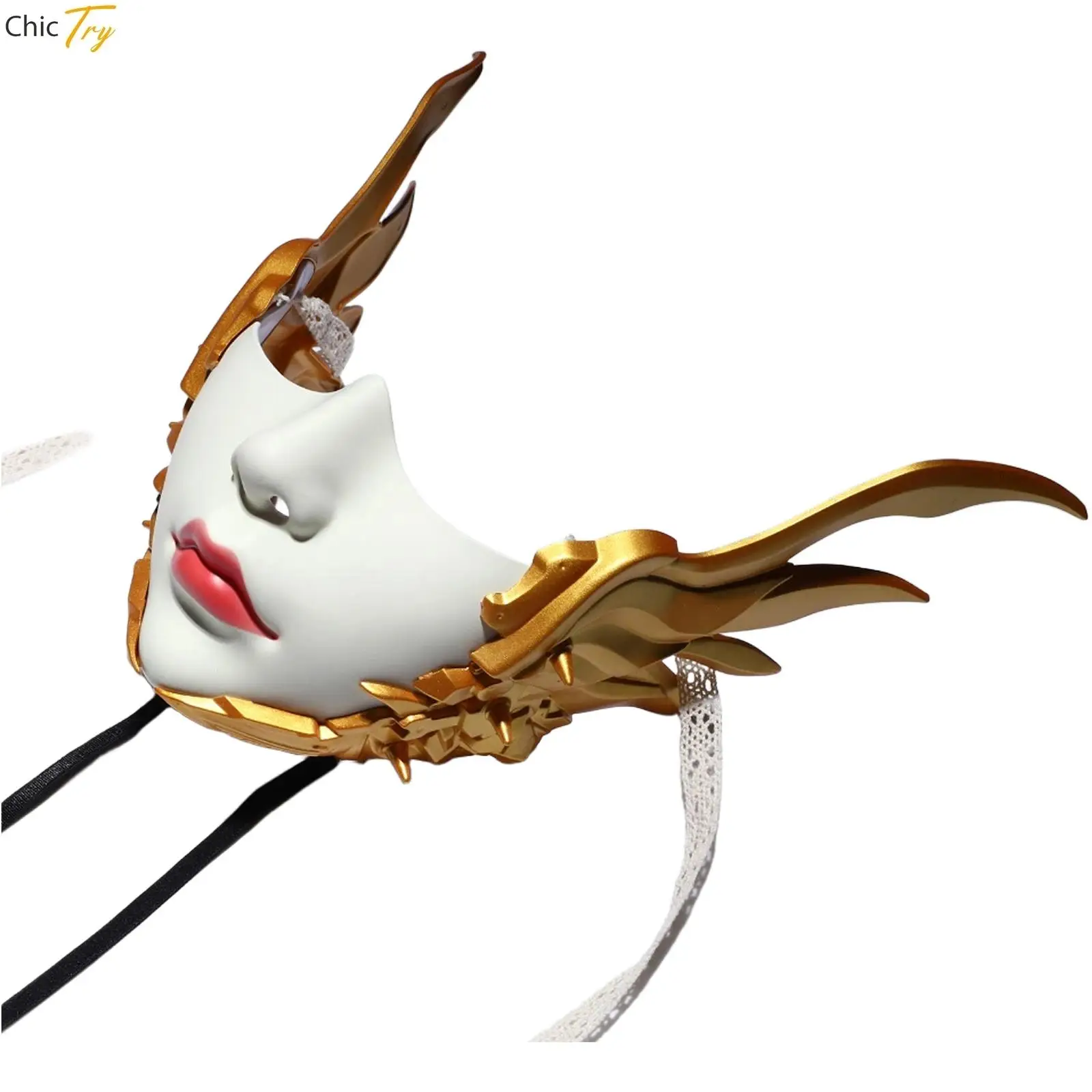 Hars ademend masker Steampunk halfgelaatsmasker thema Party Supply Props Halloween Cosplay kostuum prestaties Anime Face Cover