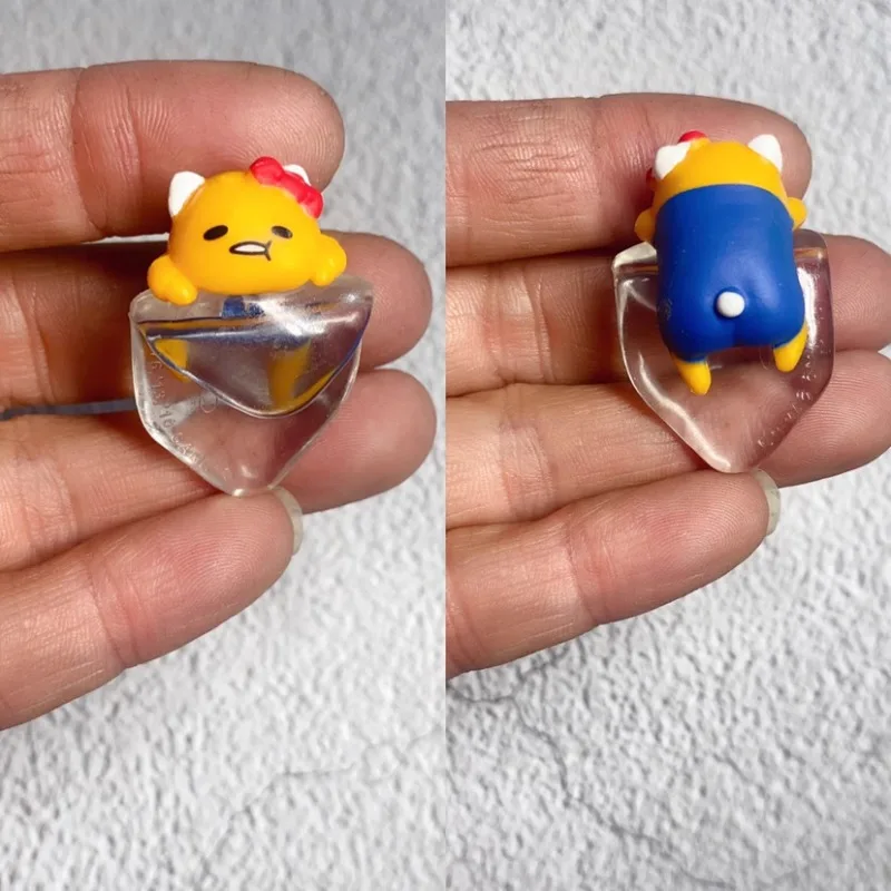 ญี่ปุ่น Gashapon ของเล่นแคปซูล Gudetamas บนถ้วย Dressup รุ่นการ์ตูนอุปกรณ์ต่อพ่วงของเล่น