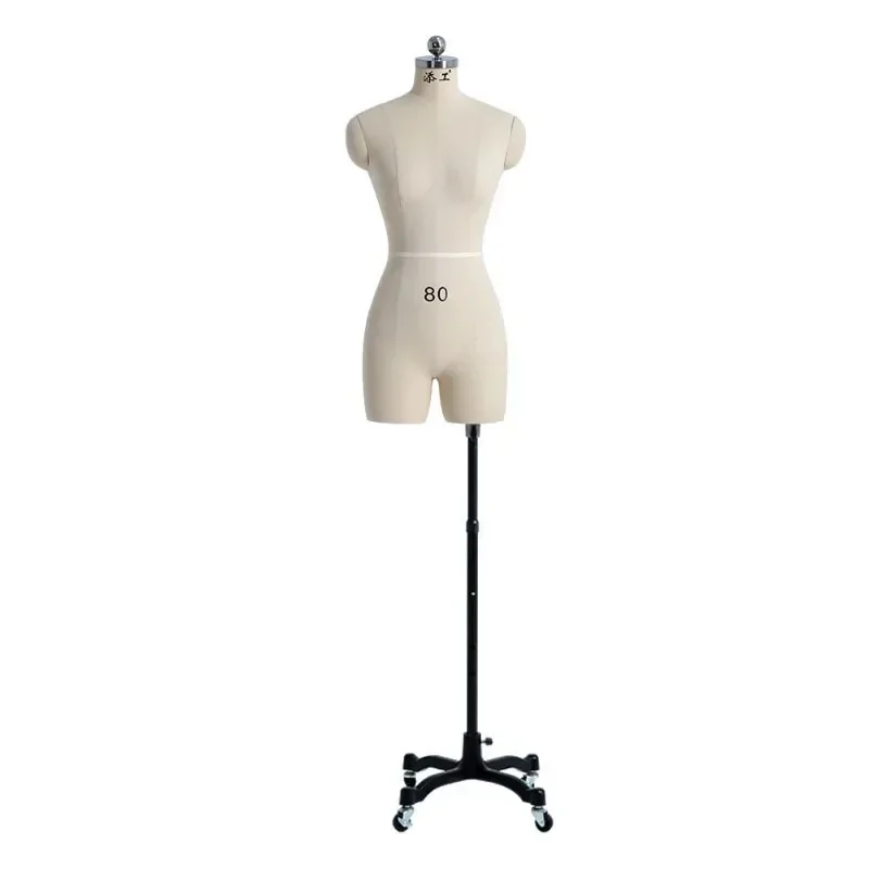 Sewing Linen Cover Body Female Mannequins with Legs for Clothing Design Bust Tailor Mannequin Dress Display Stand Can Pin