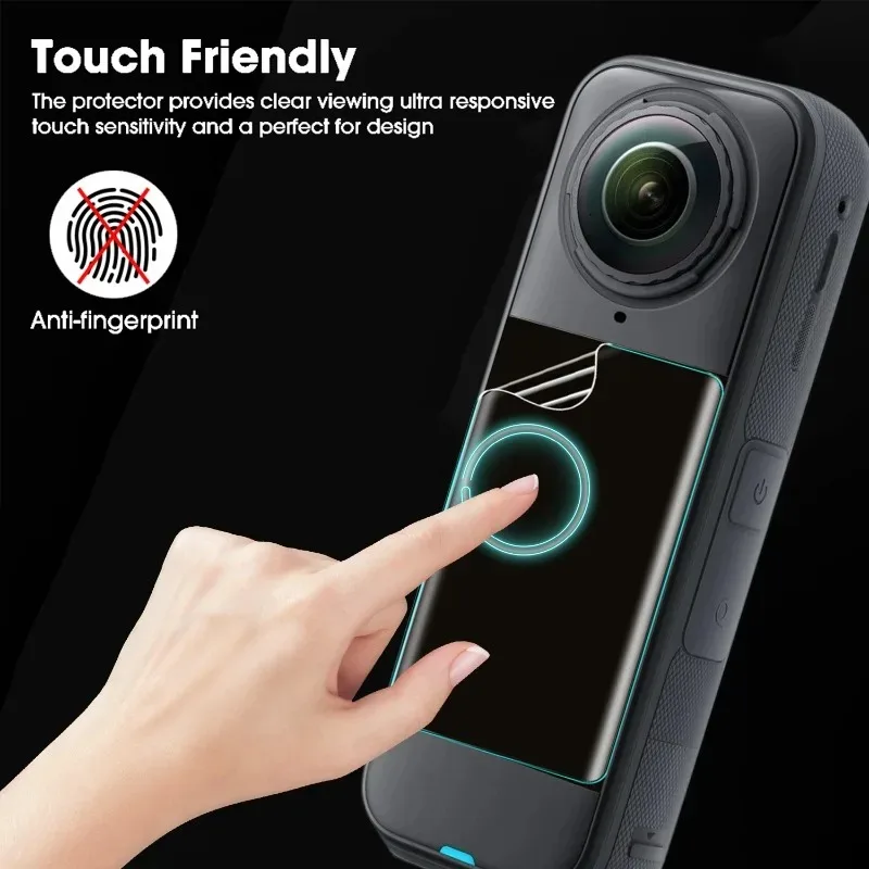 1-10PCS Anti-Scratch Hydrpgel Films for Insta 360 Insta360 X5 Soft Screen Protectors for Insta360X5 HD Protective Film Not Glass