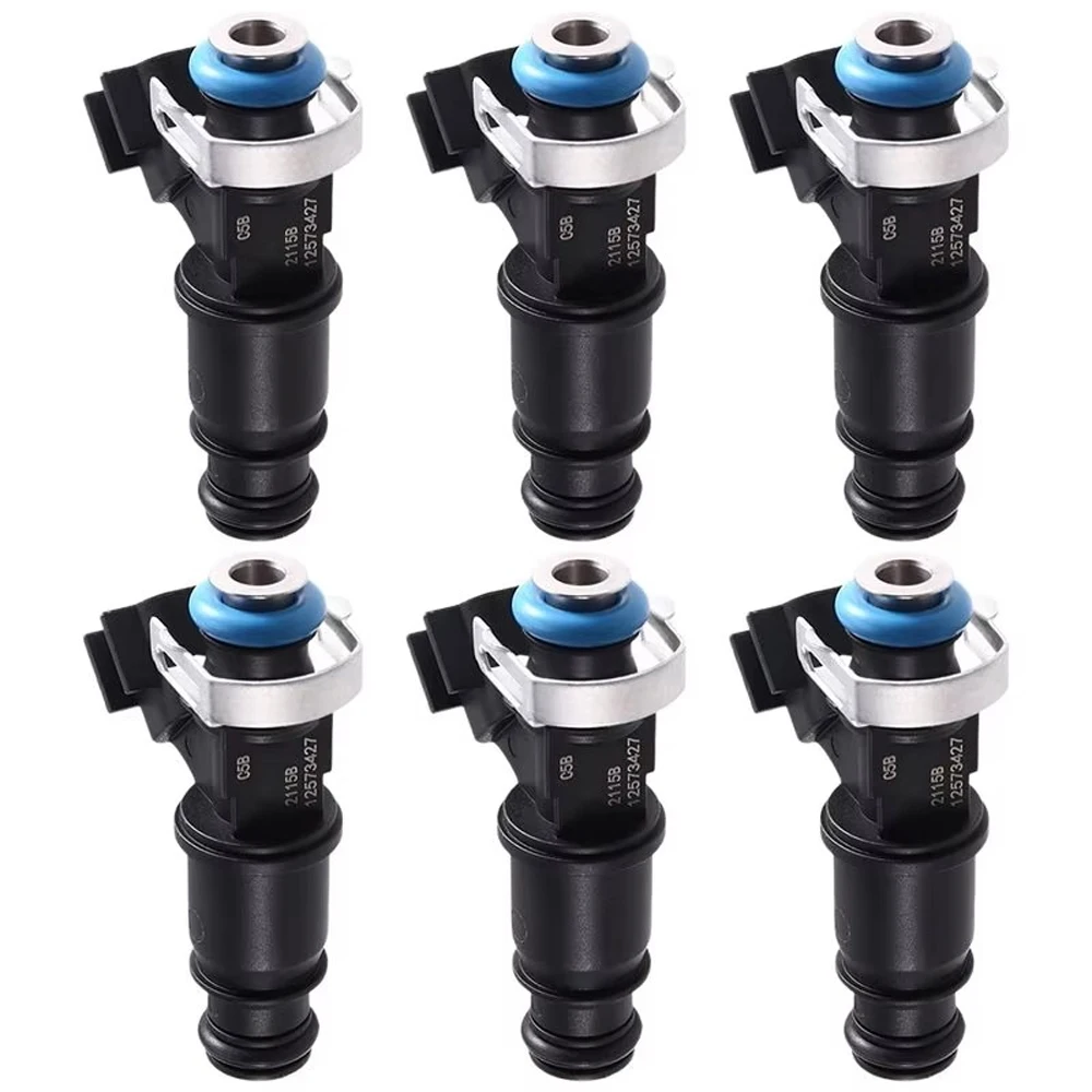 For Buick Allure Lacross Lucerne 3.8L 2005-2009 6PCS 12573427 Fuel Injectors For Pontiac Grand Prix 3.8L 2004-2008