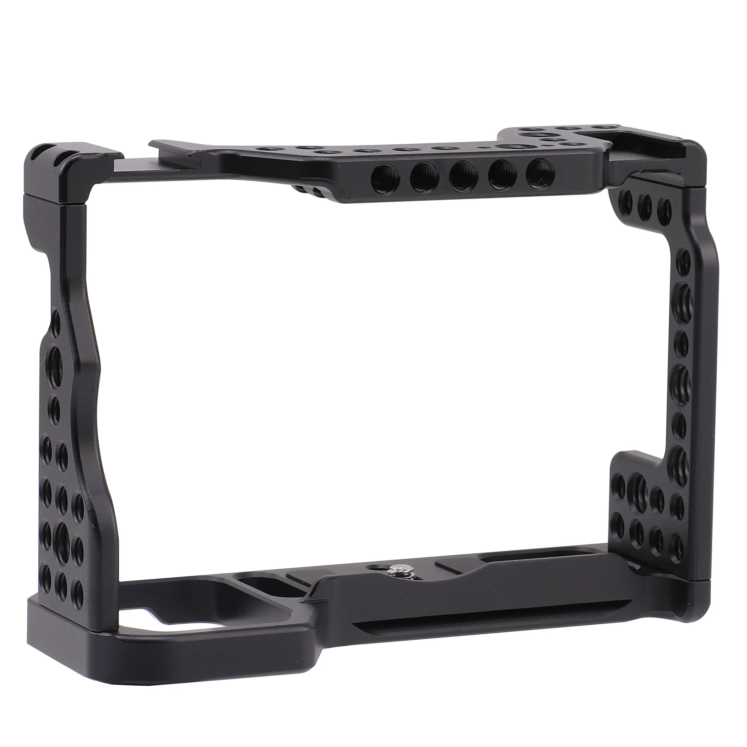RaidNeo Full Camera Cage Rig per Sony A7III A7RIII A7II A9 stabilizzatore di estensione per riprese Video con scarpa fredda 1/4 3/8 foro per vite