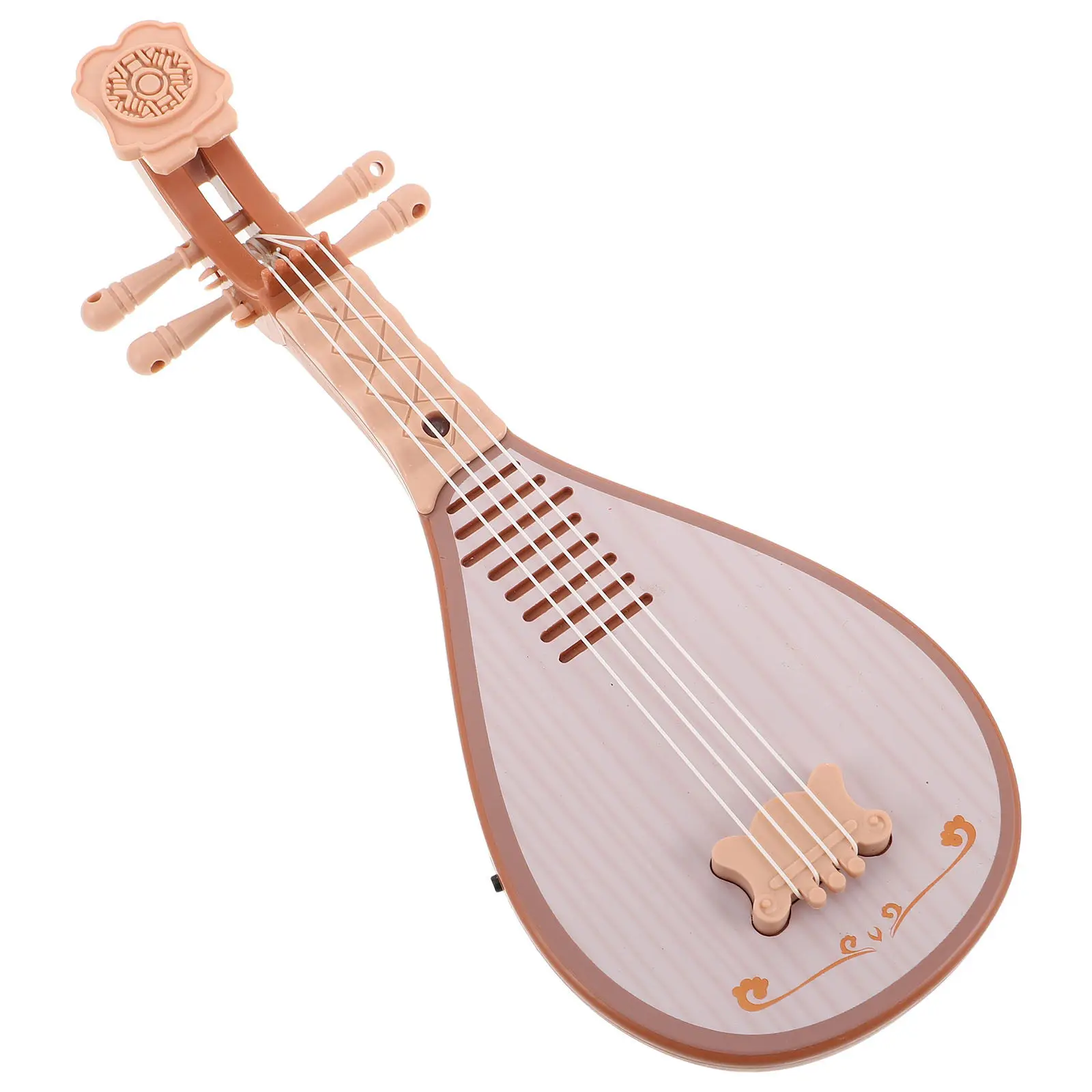 Chinese Pipa Simulation Instrument Playable Musical Prop for Stage Education Creative Play Cultural Music Exploration