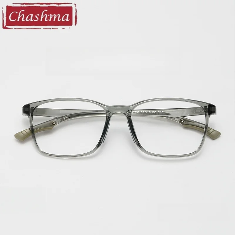 

Chashma Glasses Frame Sport TR90 Light Flexible Eyewear Men Optical Eyeglass Fashion Spectacle Adjustable Tip Comfortable Gafas