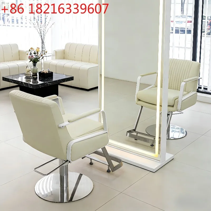 YAO Luxury Trendy Barber Chairs Modern Display Design Comfortable Barber Chairs Nordic Aesthetic Vintage Sillas Furniture