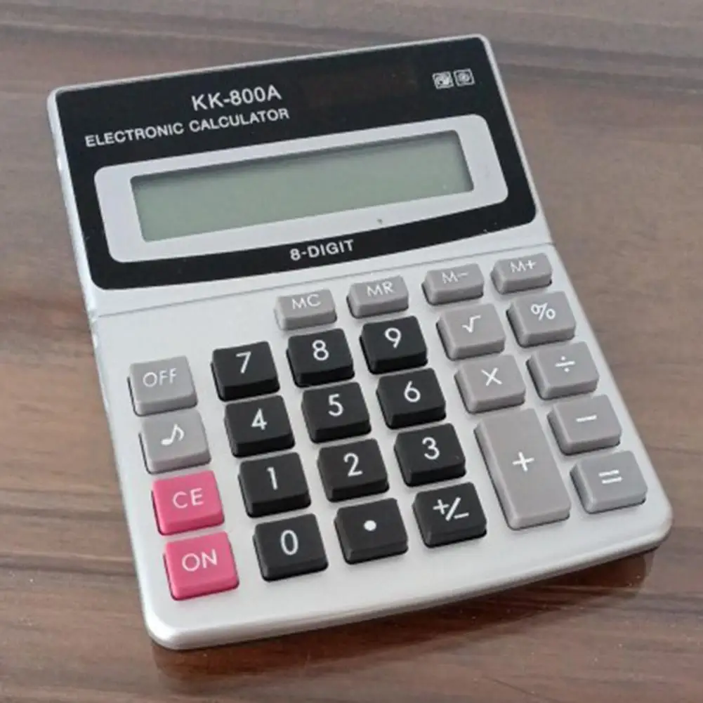 Desktopcalculator Handig 8 Cijfers Desktop Calculator Slagvaste Basiscalculator
