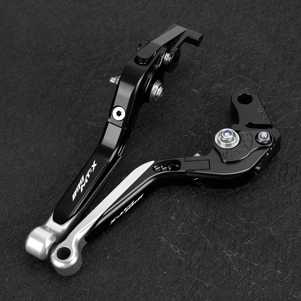 Para CFMOTO MTX800 800 MT-X 2024 2025 800MTX palanca de embrague de freno de aluminio empuñaduras palancas ajustables accesorios de motocicleta