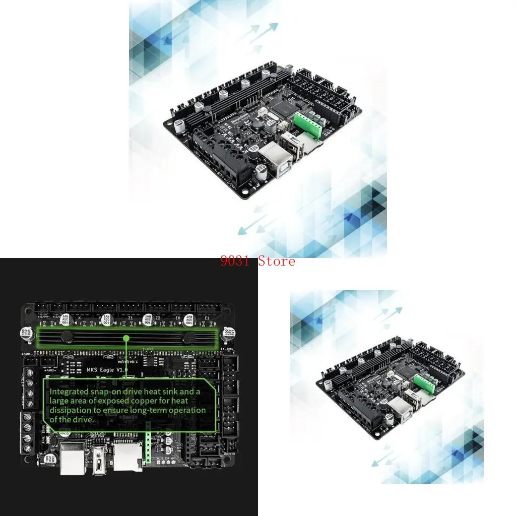 

32 -битная плата управления MKS TS35 Экран дисплея TFT USB Печать Главная плата