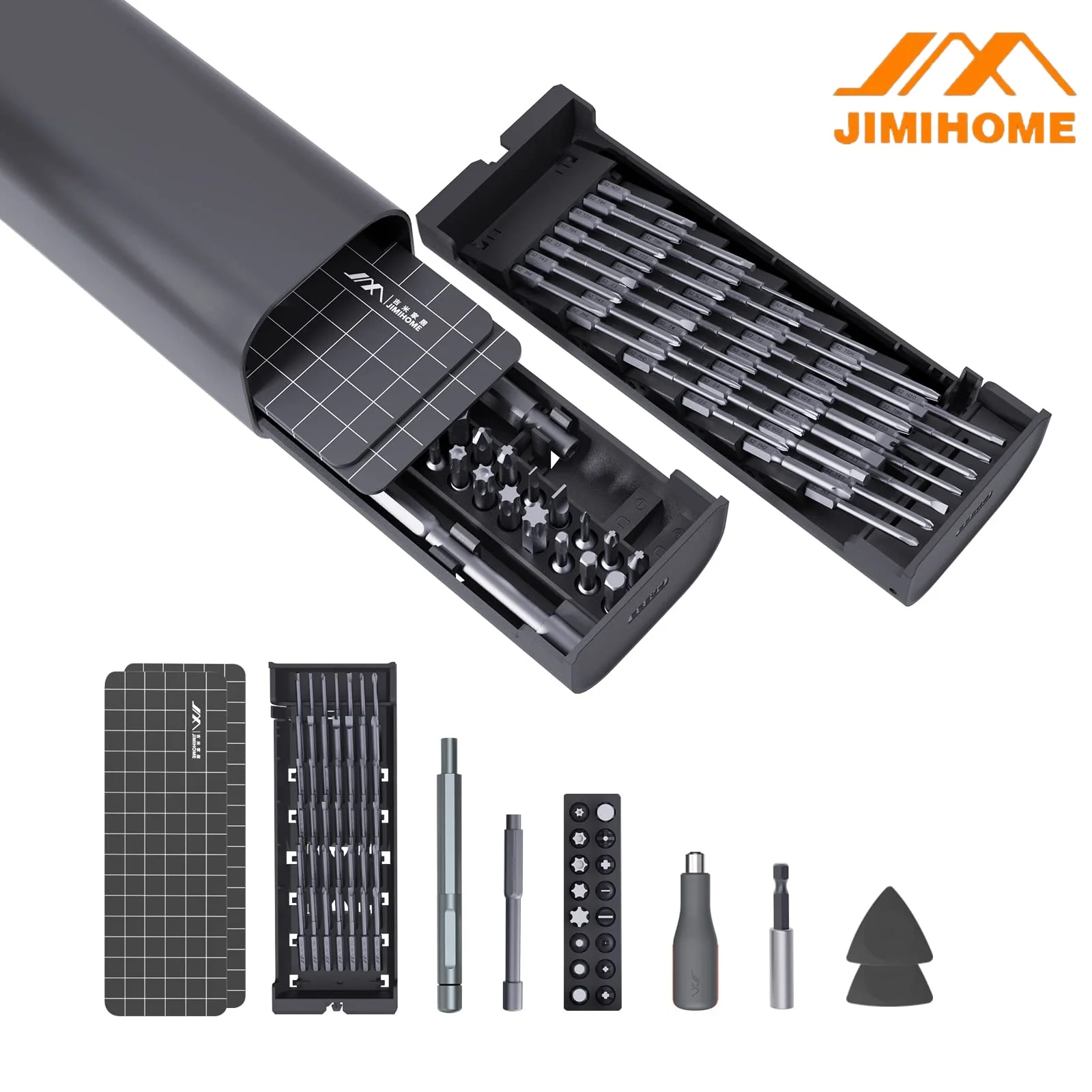 JIMIHOME Mini Precision Screwdriver Set 72 Pcs Magnetic Dismountable Screw Driver Set for DIY  Electronic Devices Repair GNT72