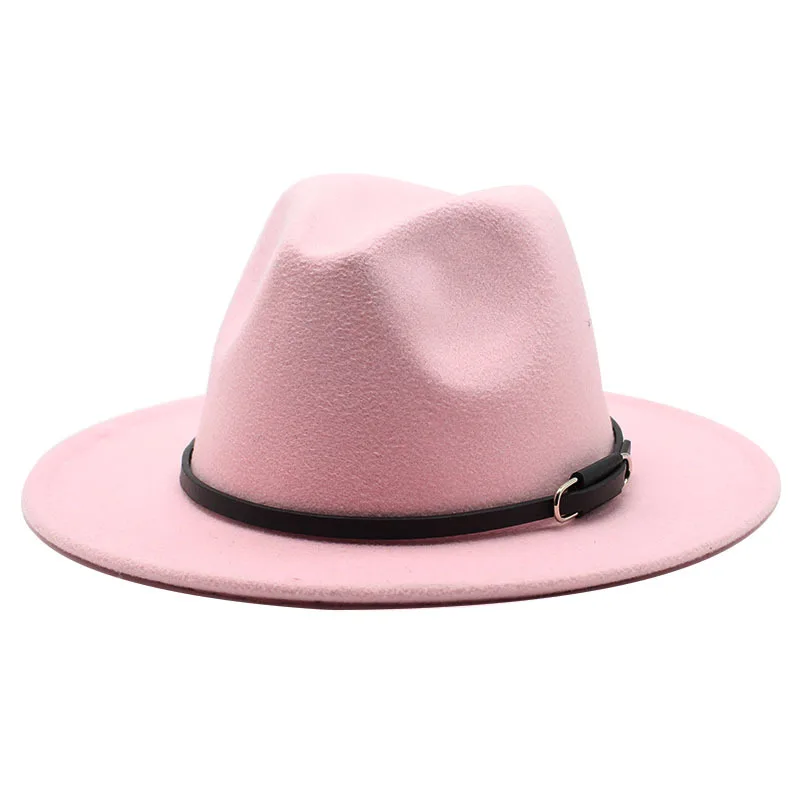 Aliexpress Hoge Hoed Europese En Amerikaanse Britse Stijl Platte Fedora Hoed Nieuwe Herfst En Winter Warme Wollen Heren En Dames Hoed