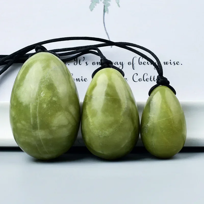 Quartz Yoni Egg Set Natural Jade Kegel Sphere Pelvic Floor  Exercise Tightening Vaginal Ben Wa Ball Massage Stone