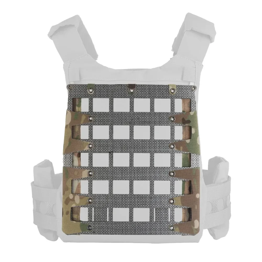

Tactical Plate Carrier Back Panel MOLLE Zipper Kit for FERRO Style FCPC V5 Airsoft Hunting Vest Lightweight Holder Expand Gear