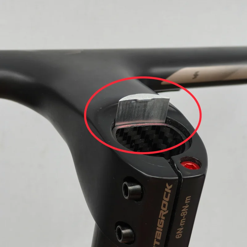 CNC-D-Rohr aus Aluminiumlegierung für Giant PP Spacer, rissbeständiges & geräuschdämpfendes Fahrradzubehör