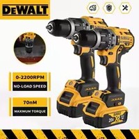 Dewalt DCD796 Cordless Brushless Impact Drill Brushless Drill Multifunctional Rechargeable Portable 20V Battery Power Tools