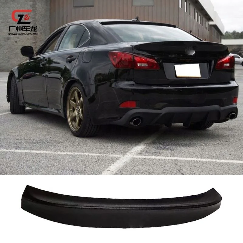 ABS material car spoiler for Lexus is250 2006-2012 is250 is300 is350 wald style spoiler Rear Wing