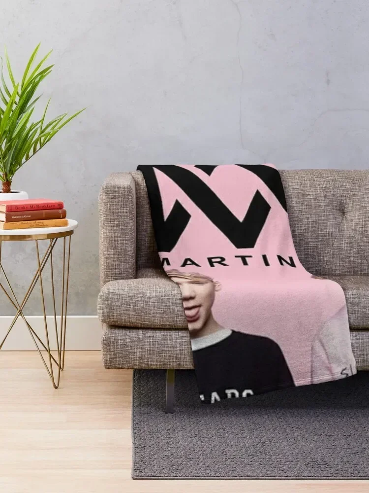 Pinky Throw Blanket For Decorative Sofa Hair Blankets