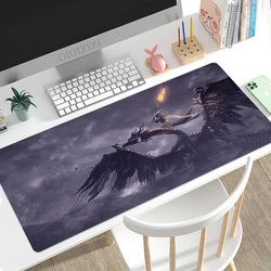 Dark Souls Mouse Pad Gamer XL Large New Computer Home Mousepad XXL Desk Mats Playmat Natural Rubber Office Soft Mice Pad