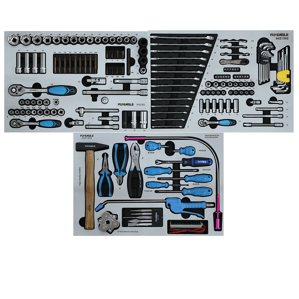 173 Pcs High Quality C-RV Material Workshop Mechanic Hand Tools Set OEM Customizable with Full Life Service Guarantee