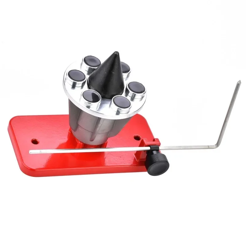 Blade Balancer Provides Smooth Cutting, Reduced Vibration, and Engine Wear Wall Mounted Red for Lawn Mower Accessories