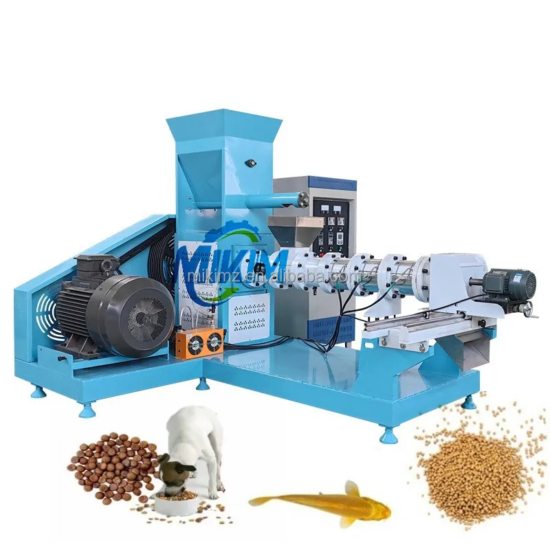 

200-5000 Kg/h Fish Feed Pellet Mill Making Machine Peletizadora Pellets Making Machine Animal Feed Processing Machine