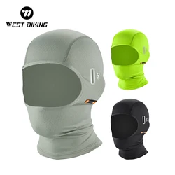 WEST BIKING Summer Balaclava Motorcycle Moisture Wicking Cool Cycling Caps MTB Bicycle Hats UV Protection Helmet Inner Caps