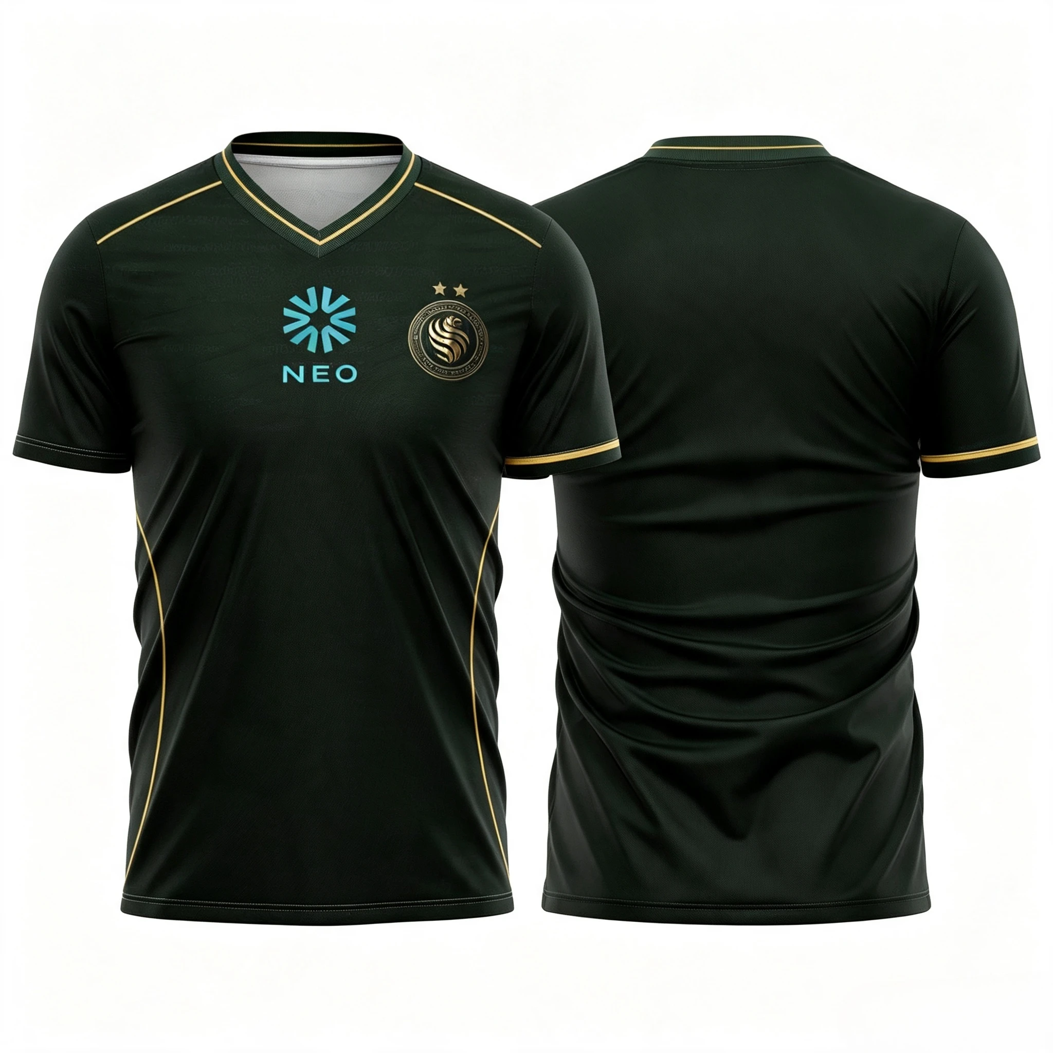 Esports Gaming Jersey Design - Team Falcons 2026 Strój Treningowy CS2