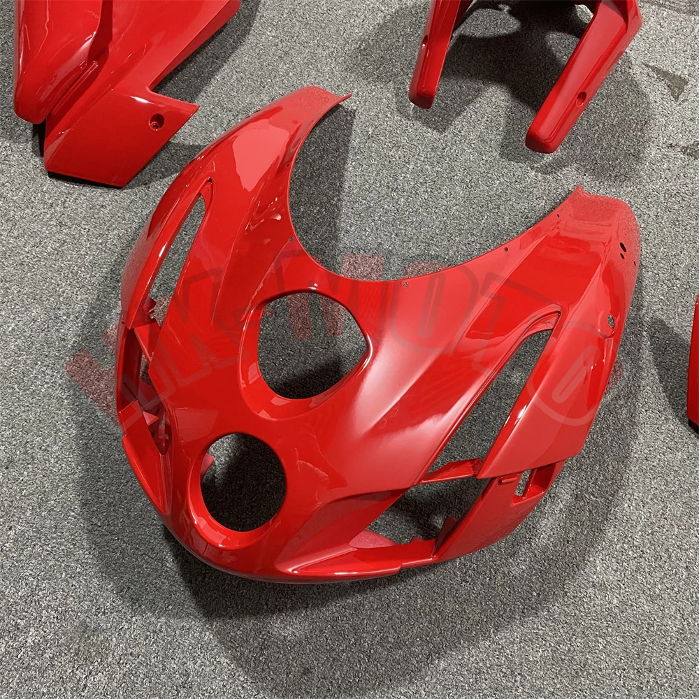 Motorcycle Fairing Kit Fit For 749 749S 999 999S 2003 2004 Single Seat Bodywork Set High Quality Abs Injection Bright Red