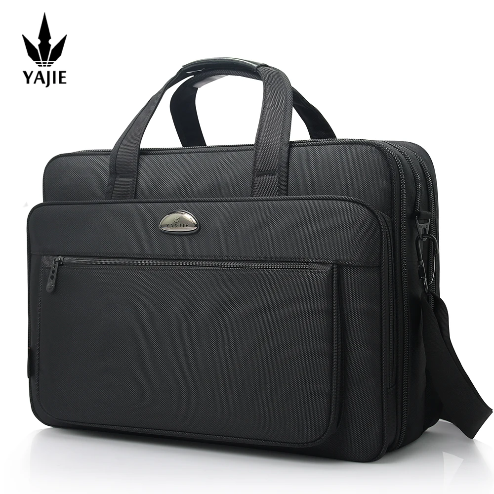 Large Capacity Briefcase Bag Men Business Bag 17 inch Laptop Bag Shoulder Bags Canvas Handbags Notebook Bag Messenger Bags Work