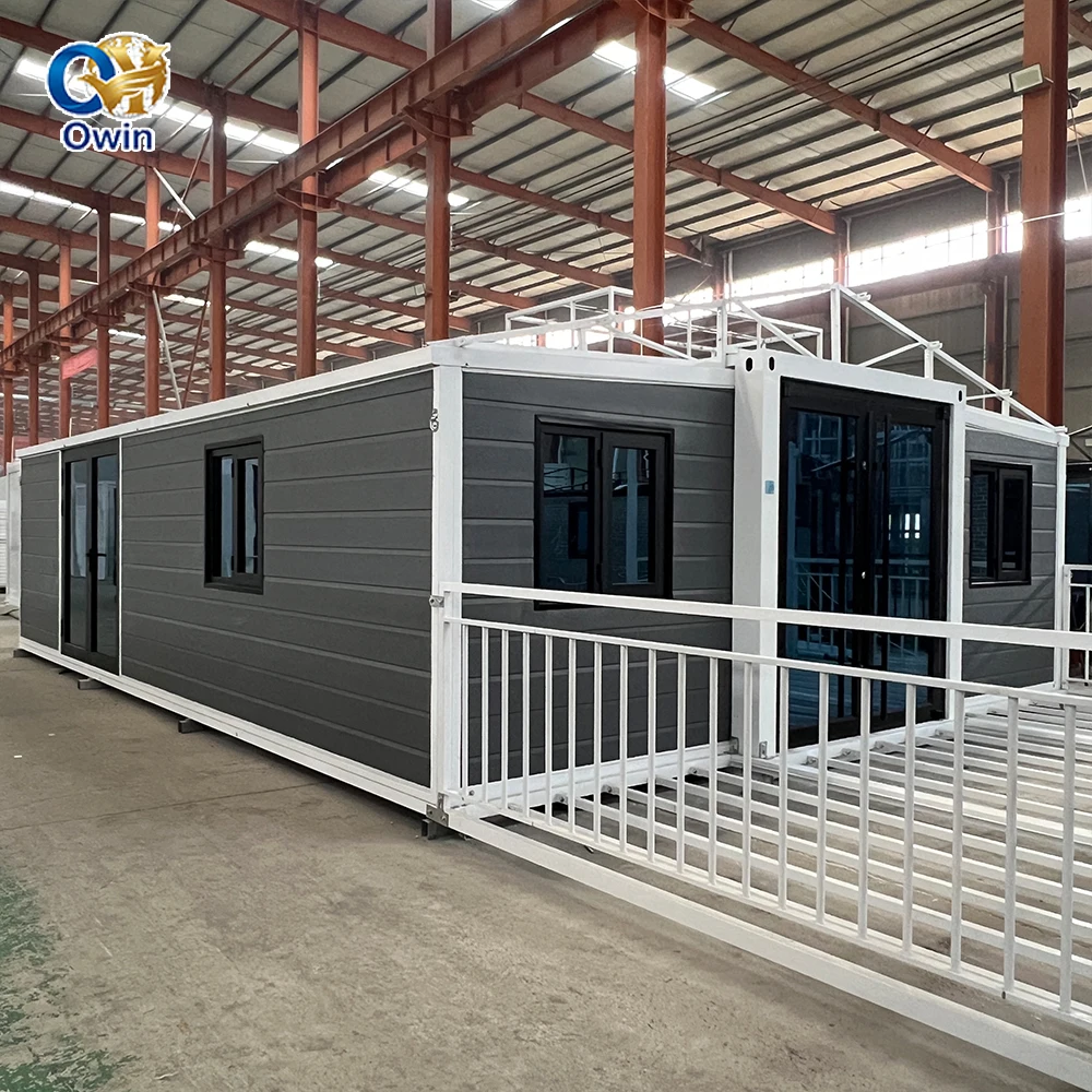 20ft Shipping Container House Modern Design Breathable Sandwich Panel Architectural Display Maquette Flat Pitched