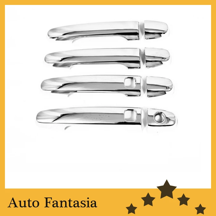 

Хромированная крышка дверной ручки с доступом без ключа для Toyota Yaris Hatch/Vios Sedan 05-09, бесплатная доставка